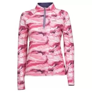 Weatherbeeta Ruby Printed Long Sleeve Top - Pink
