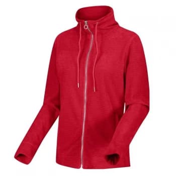 Regatta Red 'Edlyn' Funnel Neck Drawcord Full Zip Fleece - 8