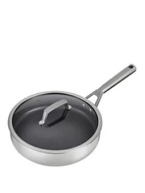 Ninja Foodi Zerostick Stainless Steel 26cm Saute Pan C60126UK