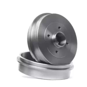 RIDEX Brake Drum RENAULT 123B0233 432004255R,432004255R,432024763R Rear Brakes,Drum Brake