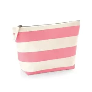 Westford Mill Nautical Accessory Bag (One Size) (Natural/Pink)