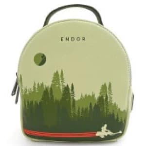 Loungefly Star Wars Mini Faux Leather Backpack With Removable Pouch