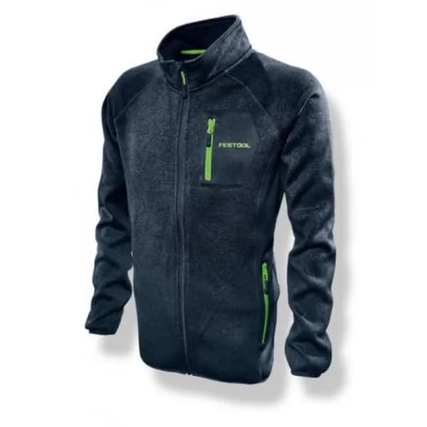 Festool Fan Mens Sweat Shirt Jacket 204014 Colour: Blue