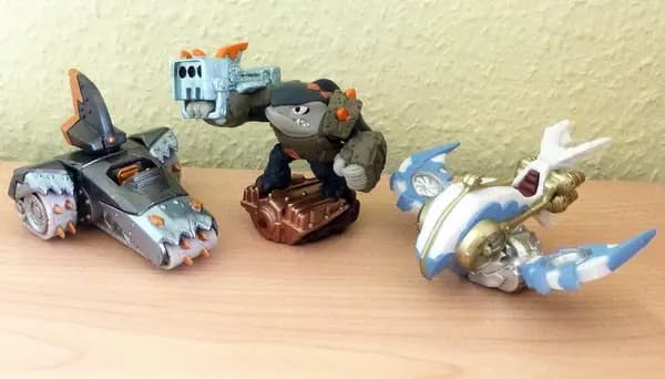 Shark Shooter Terrafin+Shark Tank+Jet Stream (Skylanders Supercharges) Triple Pack