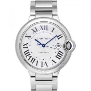 Ballon Bleu de Cartier 42.10 mm Automatic Silver Dial Stainless steel Mens Watch