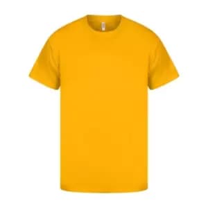 Casual Classics Mens Original Tech T-Shirt (L) (Yellow)