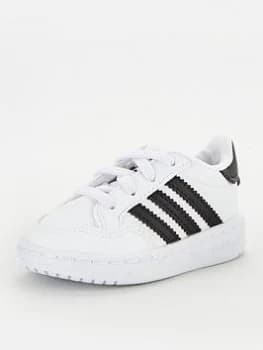 adidas Originals Novice El Infant Trainers - White, Ftwr White, Size 4