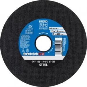 PFERD Sg Steel 61341082 Cutting disc (straight) 125mm 22.23mm 25 pc(s)