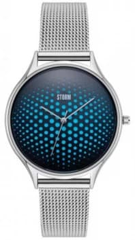 STORM Cobra-X Blue Stainless Steel Mesh Straps Watch
