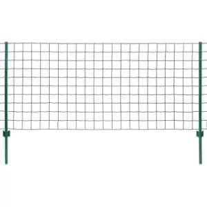 Vidaxl - Euro Fence Steel 20x1 m Green Green