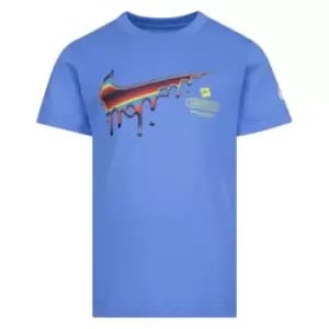 Nike Air Short Sleeve T-Shirt Infant Boys - Blue