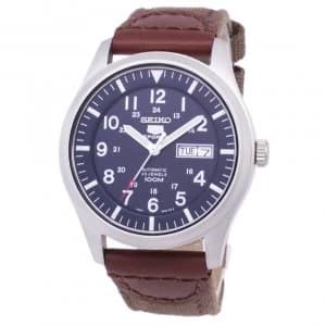 Seiko 5 Sports Automatic Canvas Strap Snzg11k1-ns1 Mens Watch
