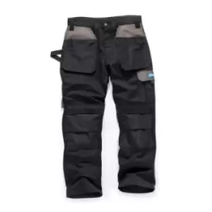 Tough Grit Holster Work Trousers Black - 30L