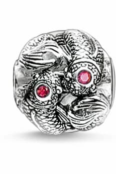 Ladies Thomas Sabo Sterling Silver Karma Beads - Koi Bead K0094-639-10