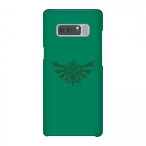 Nintendo The Legend Of Zelda Tribal Hyrule Crest Phone Case - Samsung Note 8 - Snap Case - Gloss