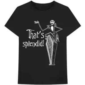 Disney - The Nightmare Before Christmas Splendid Unisex Small T-Shirt - Black