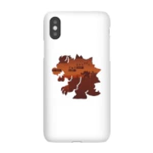 Nintendo Super Mario Bowser Silhouette Phone Case - iPhone X - Snap Case - Gloss