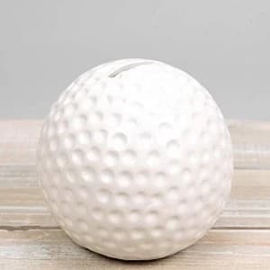 Harvey Makin Ceramic Golf Ball Money Bank
