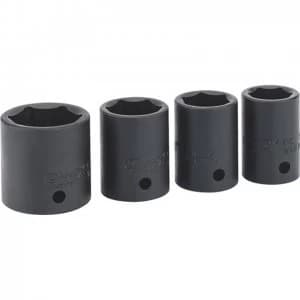 Draper Expert 4 Piece 1/2" Drive Hex Impact Socket Set Metric 1/2"