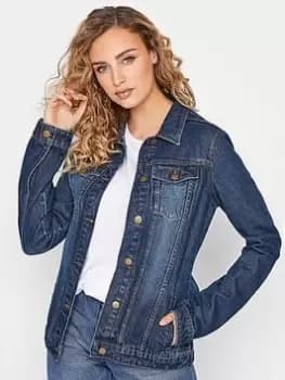 Long Tall Sally Denim Jacket - Blue Size 12, Women