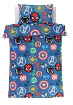 Disney Marvel Fleece Bedding Set - Single