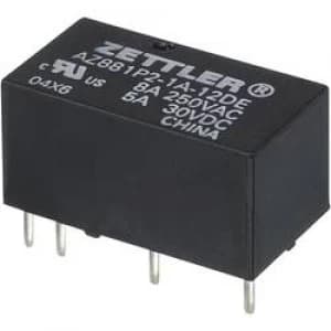 PCB relays 12 Vdc 5 A 2 makers Zettler Electronics