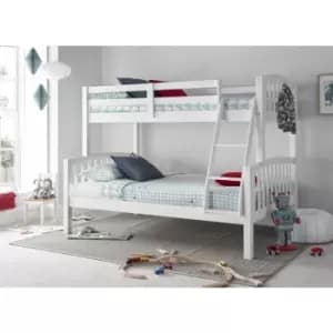 Mya Triple Sleeper White With Pocket Sprung Mattresses