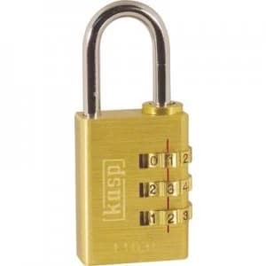 Kasp K11030D Padlock 32mm Gold yellow Combination