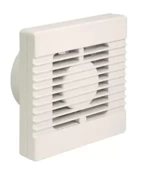 Manrose 100mm Intervent 4" Bathroom/Toilet Humidity Extractor Fan - NVF100H