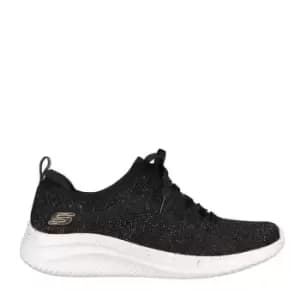 Skechers Stretch Fit Deco Lace Slip - Black