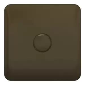 Schneider LSD 1G 20AX Double Pole Switch Black Insert Mocha Bronze - GGBL2010BMBS