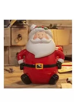 Very Home Santa Cookie Jar 26Cm