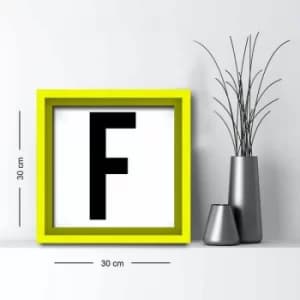 3030AHS-079s Multicolor Decorative Framed MDF Painting