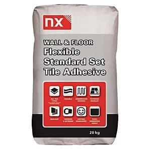 Norcros Standard Setting Tile Adhesive White 20kg