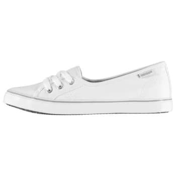 SoulCal Shore Canvas Trainers Ladies - White