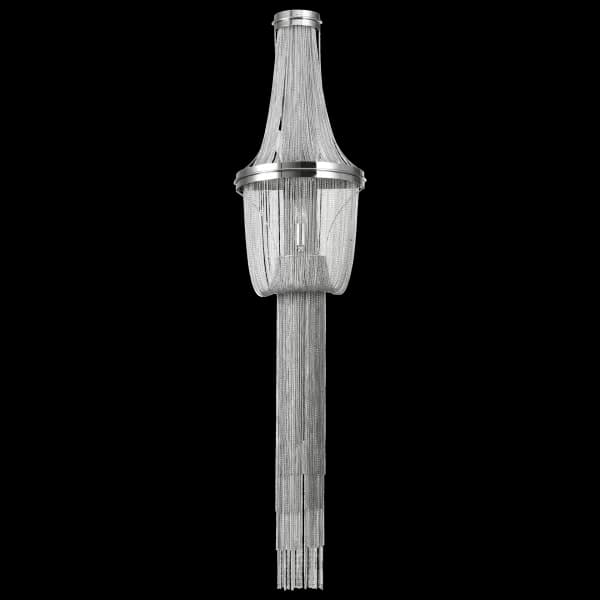 Roma 4 Light Wall Lamp Nickel, E14