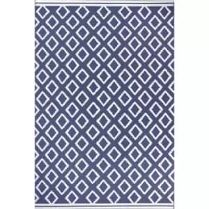 Ultimate Home Living Group Diamond Design Outdoor/Indoor Rug 60 x 120 cm