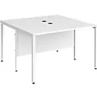 Dams International Desk MB1212BWHWH 1,200 x 1,200 x 725 mm