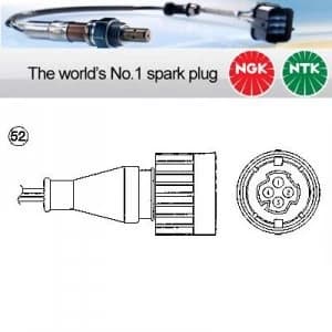 NGK NTK Oxygen O2 Lambda Sensor OTA7H-3A1 OTA7H3A1 (1932)