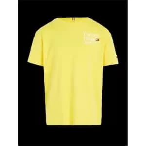 Tommy Hilfiger Timeless Tommy Tee S/S - Yellow