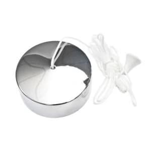 BQ 1 Way Chrome Effect Ceiling Pull Switch