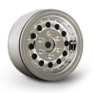 Gmade 1.9 Nr01 Beadlock Wheels (Chrome) (2)
