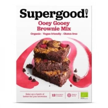 Supergood Ooey Gooey Brownie Mix - 287g (Case of 6)