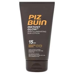 Piz Buin Instant Glow Skin Illuminating Sun Lotion Medium SPF15 150ml