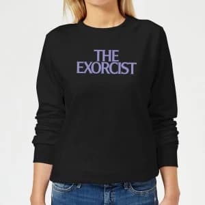 The Exorcist Logo Womens Sweatshirt - Black - 5XL