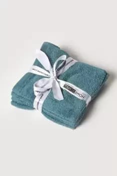 Combed Egyptian Cotton Set of 4 Face Cloths 500 GSM