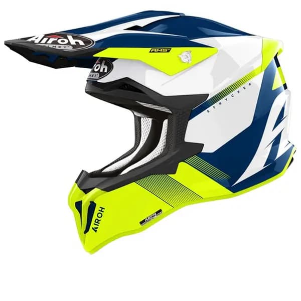Airoh Strycker Blazer Yellow Offroad Helmet Size S