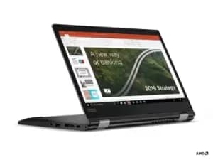Lenovo ThinkPad L13 Yoga Hybrid (2-in-1) 33.8cm (13.3") Touch Screen Full HD AMD Ryzen 5 PRO 8GB DDR4-SDRAM 256GB SSD WiFi 6 (802.11ax) Windows 10