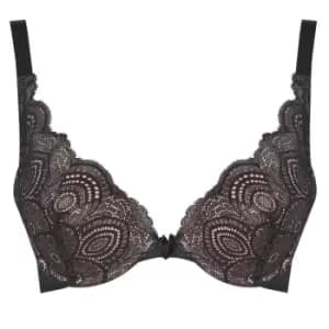 Wonderbra Glamour Triangle Bra - Black