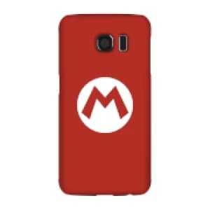Nintendo Super Mario Mario Logo Phone Case - Samsung S6 - Snap Case - Gloss